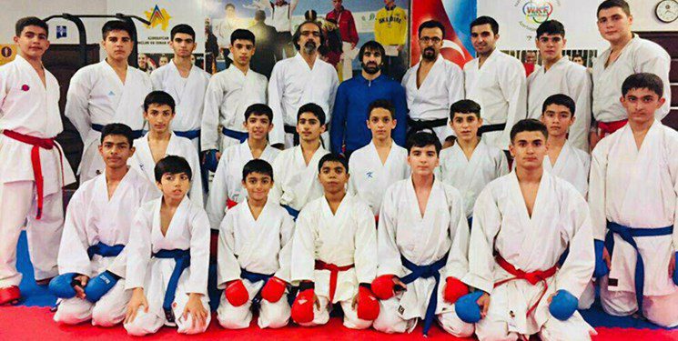 تیم کاراته نونهالان ایران در رقابت‌های بین المللی آذربایجان قهرمان شد