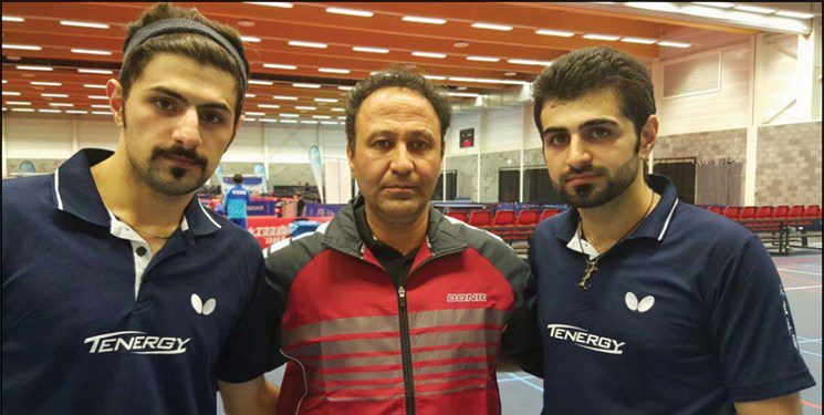 برد تیم دوبل ایران در دور اول