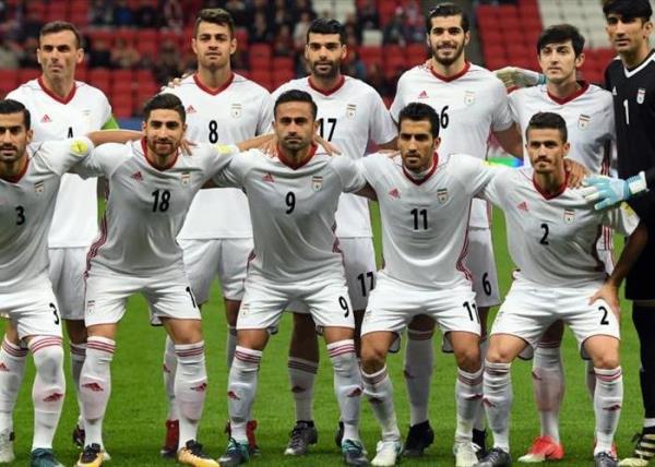 تیم ملی فوتبال ایران در رده اول آسیا و سی ام جهان