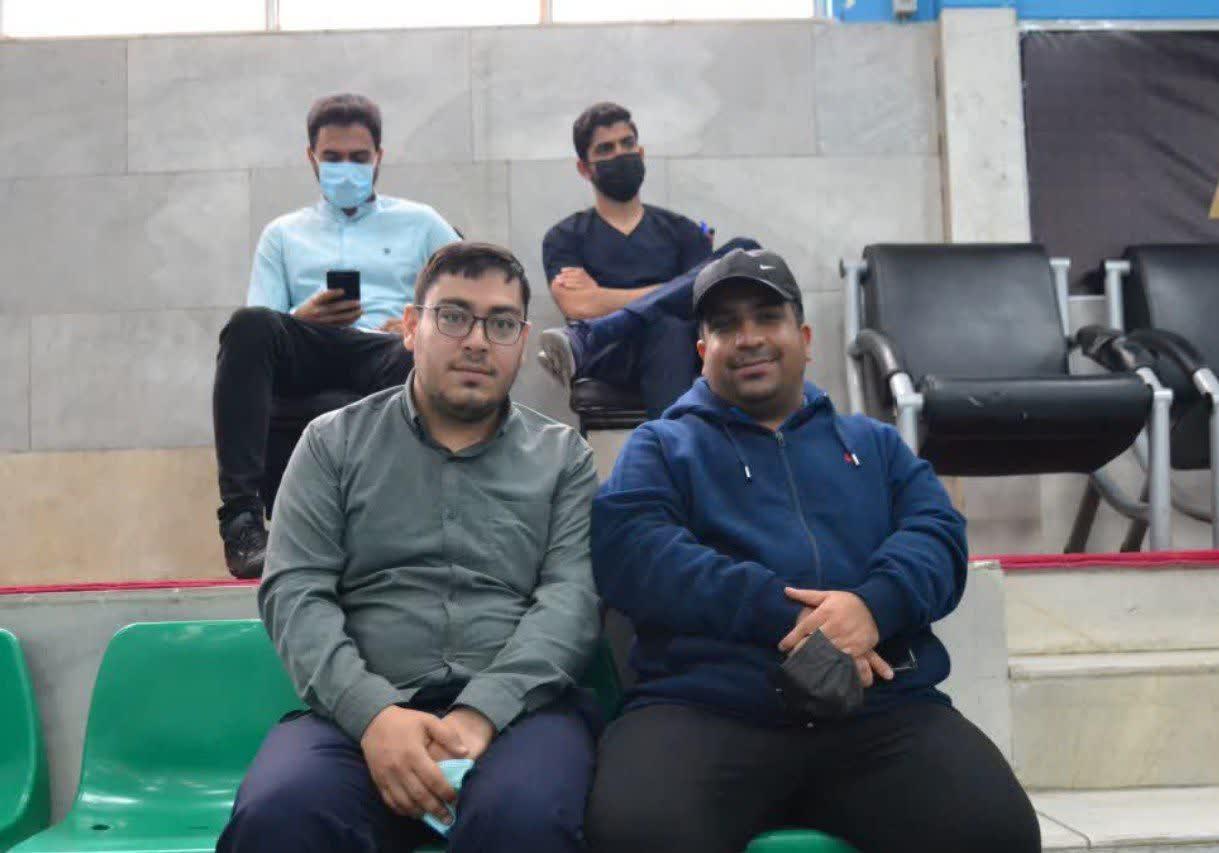 حضور مسئولین هیئت اسکواش جنوب شرق تهران در فینال مسابقات بیت المللی اسکواش نیروی دریایی ارتش