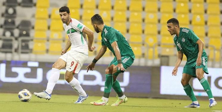 شکست تیم ملی فوتبال ایران مقابل الجزایر در مسابقه ای تدارکاتی